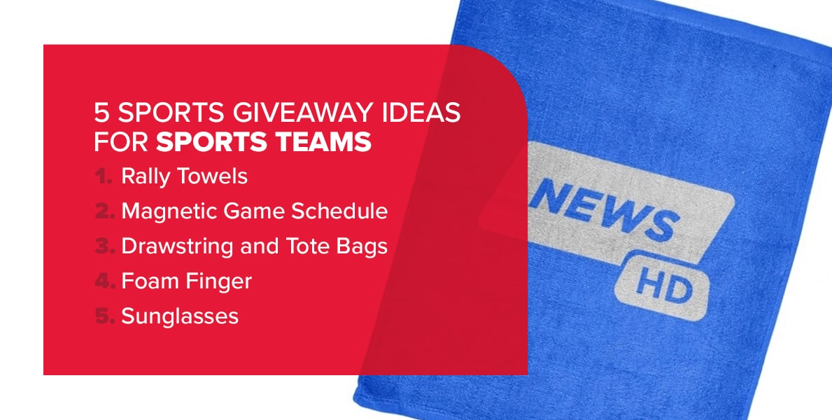 5 Sports Giveaway Ideas for Sports Teams