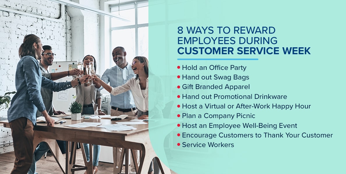 8 Ways to Reward Employees During Customer Service Week
