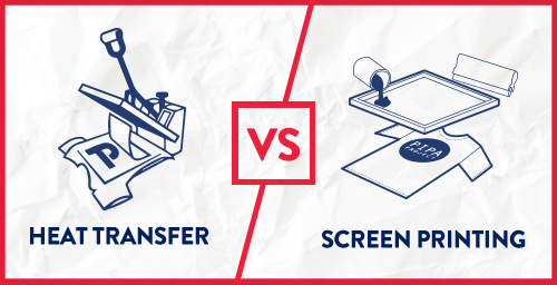 Heat Transfer vs. Screen Printing for T-Shirts & Promo Items