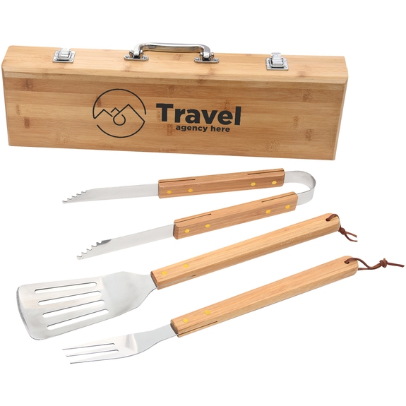 Custom Logo BBQ Tool Set
