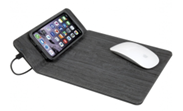 Wireless charging station mousepad